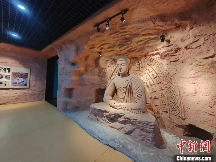 太原旅游职业学院“佛教·古建·晋商”专题实训室。 高瑞峰 摄