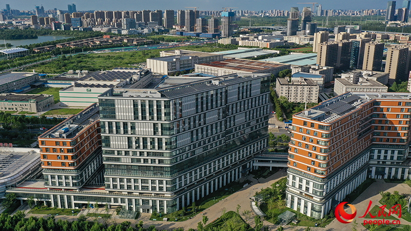 俯瞰合肥大学大众学院。人民网记者 张俊摄