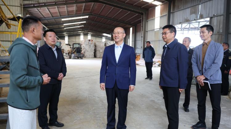 汪华东调研大运河(淮北段)生态保护及传承利用工作