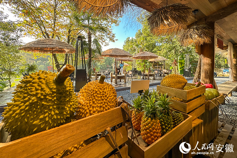 方寸间满满的“东南亚风情”。人民网记者 李希蒙摄