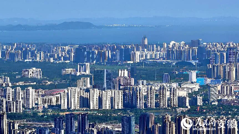 合肥城市风貌。人民网 郭昊摄