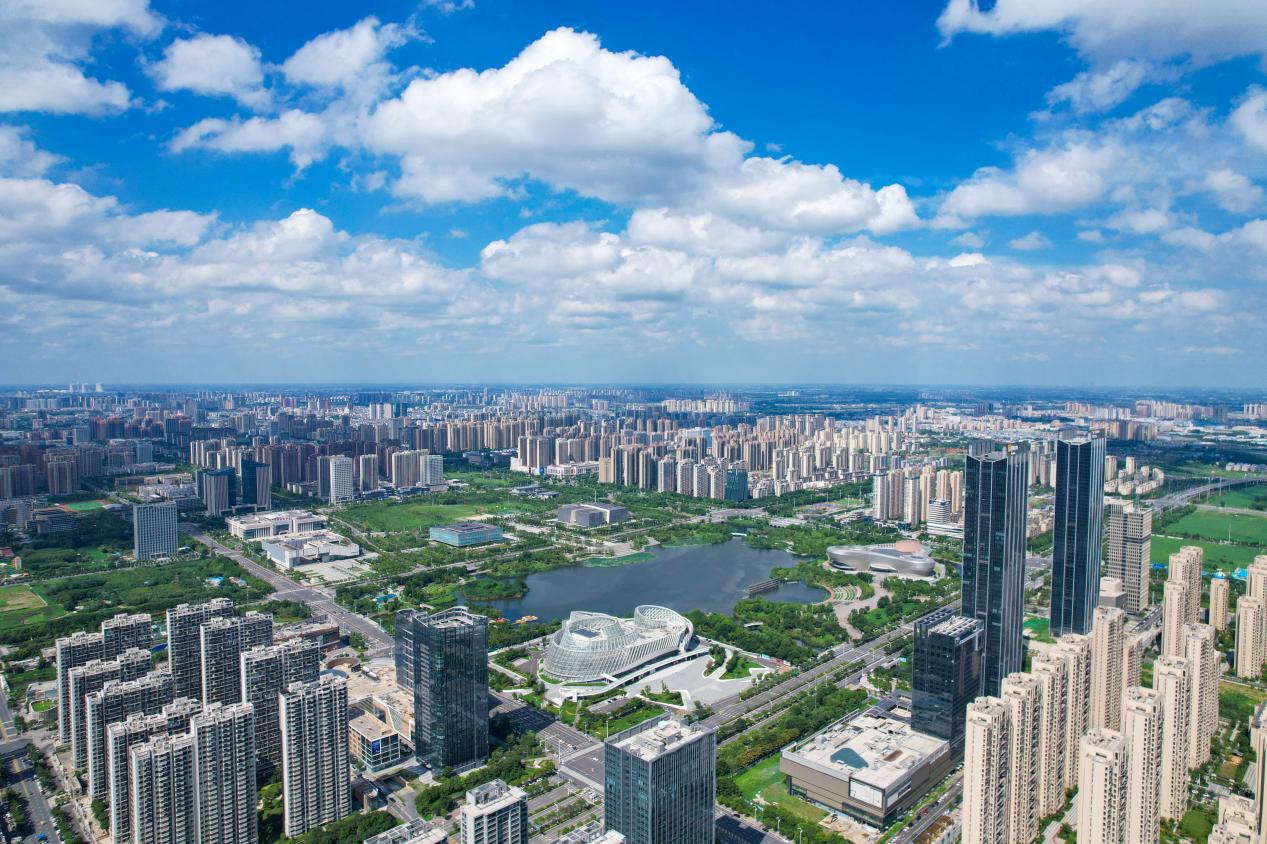 颍州区城市风光。颍州区委宣传部供图