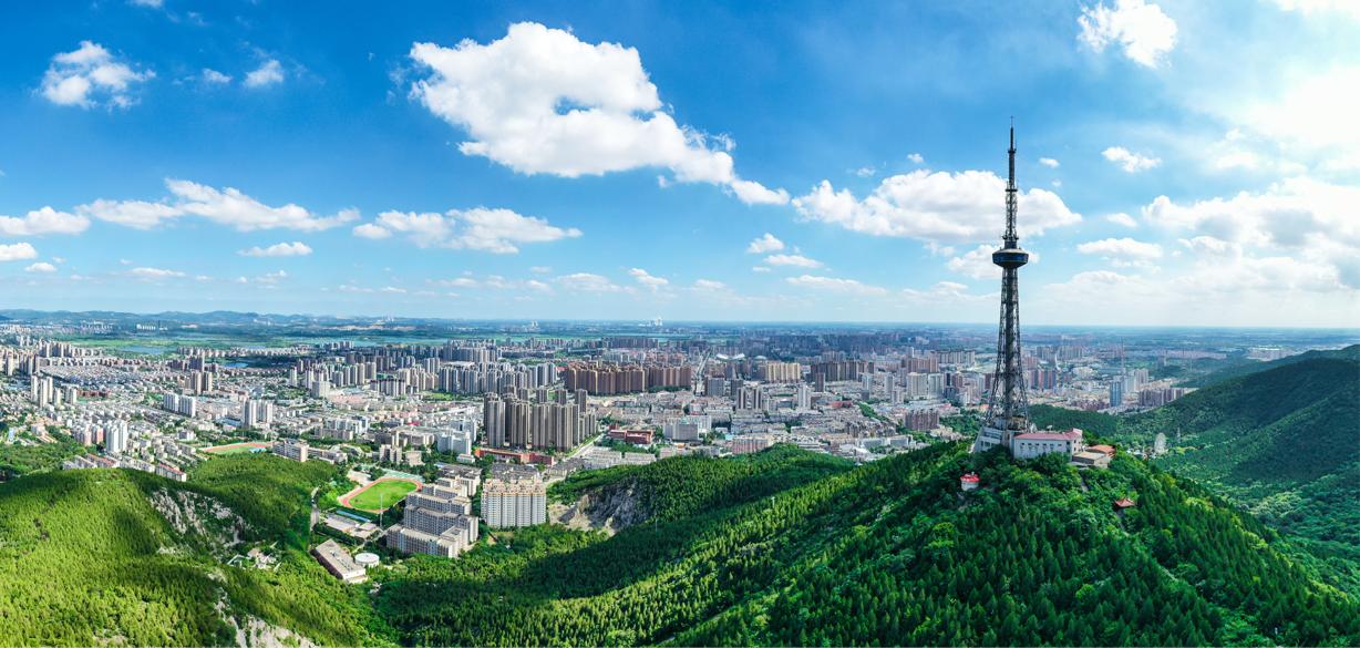 淮北城市风景线。淮北市委宣传部供图