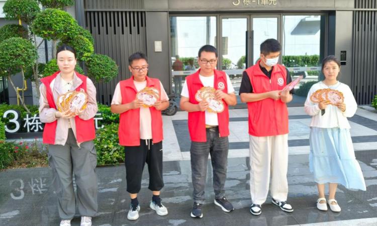 涡阳县星园街道胜利社区:党建引领强服务 小小卡片暖民心