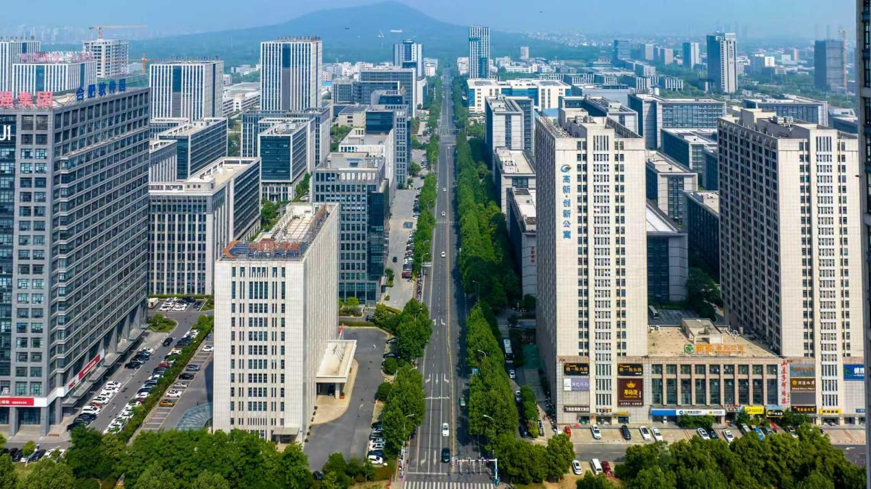 位于合肥高新区的“量子大道”。合肥高新区管委会供图